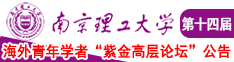 可以看操逼视频网站南京理工大学第十四届海外青年学者紫金论坛诚邀海内外英才！